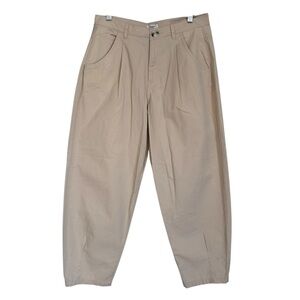 Jacqueline De Yong Balloon Khaki Trousers